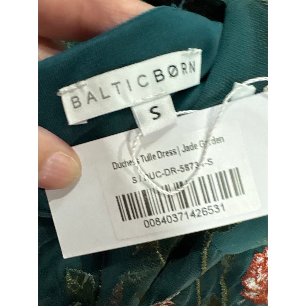 Baltic Born Duchess Tulle Dress Jade Garden Womens S NWT - Picture 4 of 14